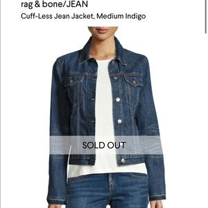 Rag and bone new with tags jean jacket